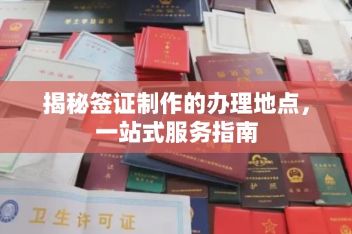 芮城揭秘签证制作的办理地点，一站式服务指南